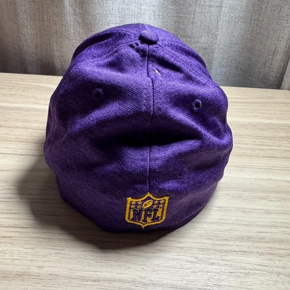 New Era Minnesota Vikings Hat Mens L/XL Purple Exc 39THIRTY Stretch Fit NFL